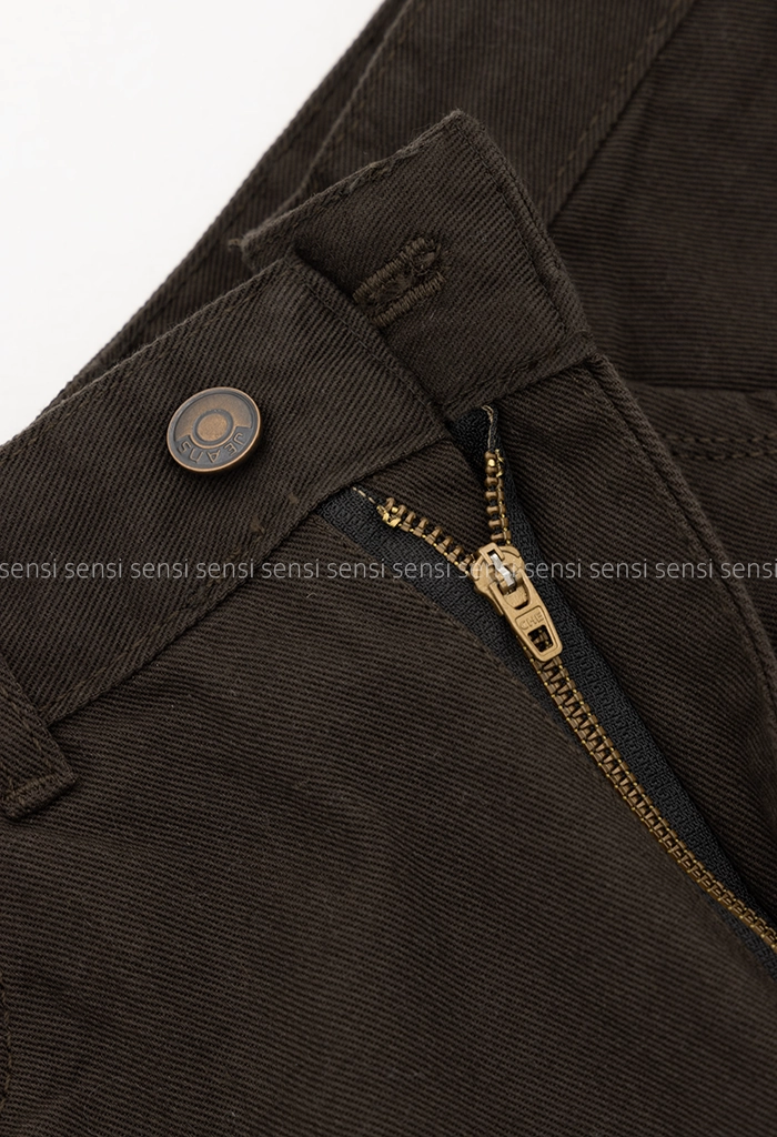 شلوار کتان رنگی راسته کد1005168